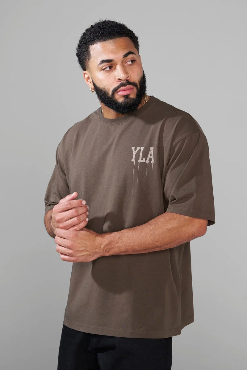 Camiseta Esportiva Oversized Masculina Looza Fit - Young