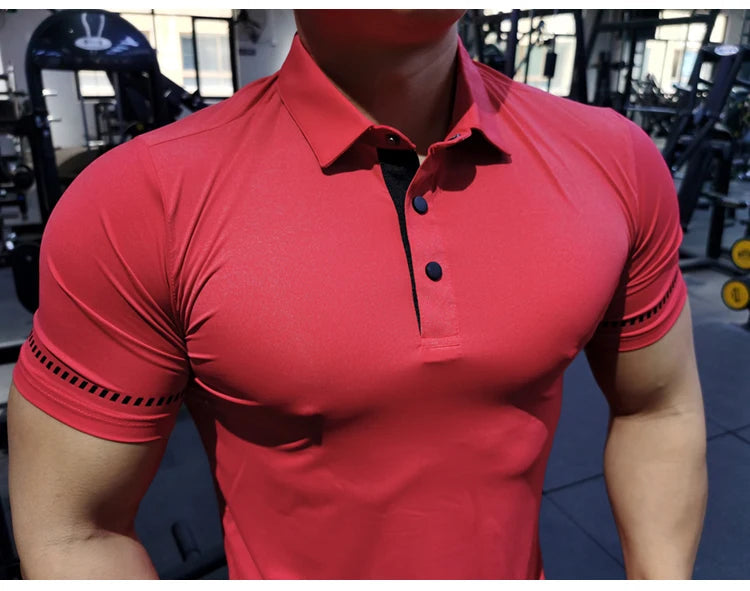 Camiseta Esportiva Polo Masculina Looza Fit - Clark