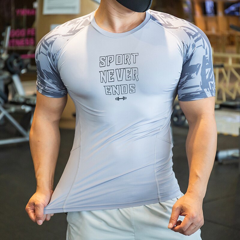 Camiseta Esportiva Masculina de Compressão Looza Fit- SNE