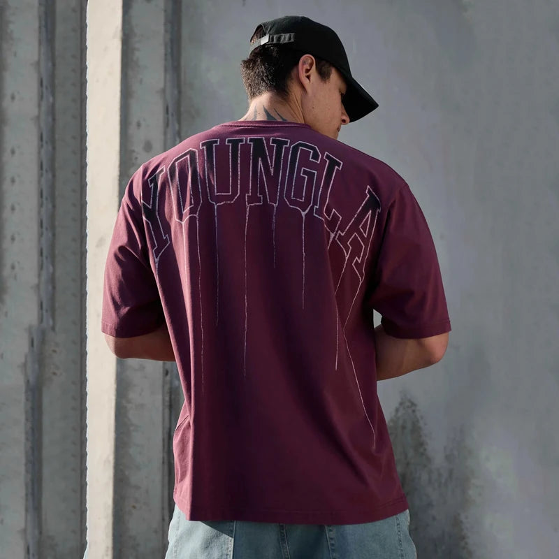 Camiseta Esportiva Oversized Masculina Looza Fit - Young