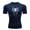 Camiseta Esportiva Masculina De Compressão Looza Fit - Spider