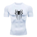 Camiseta Esportiva Masculina De Compressão Looza Fit - Spider